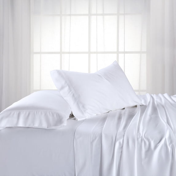 Luxury Adjustable Split King Sheets - Cooling Bamboo Viscose 600 Thread Count