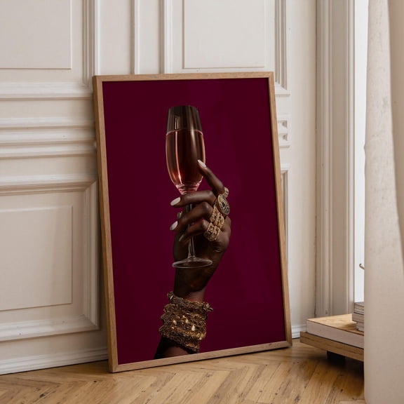 Luxury Afrocentric Still Life Wall Art Poster Unframed Paper Print