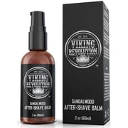 Luxury After-Shave Balm for Men - Premium After-Shave Lotion - Soothes and Moisturizes Face After Shaving - Eliminates Razor Burn for A Silky Smooth Finish - Sandalwood Scent