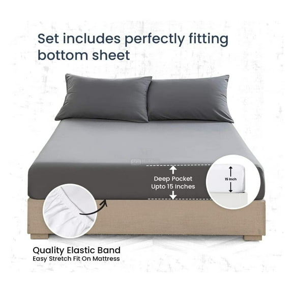 Luxury Alaskan King (108''x108'') Egyptian Cotton Fitted Sheet - 600 Thread Count, 18' Inch Deep Pocket Sateen Weave, Long Staple, Breathable, Soft and Premium Cotton - Butter Alaskan King 18"