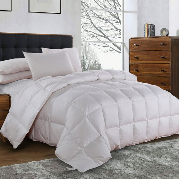Luxury All Seasons White Duck Down Comforter/Duvet Insert