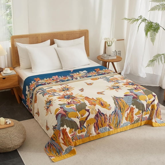 Luxury Alpaca Wool Throw Blanket + 50x60 Inch – Warm and Soft Fleece, Decorative Couch or Bed Accent, Perfect for Home, Gift, or Holidays, Fall Plaid, Harvest Multi