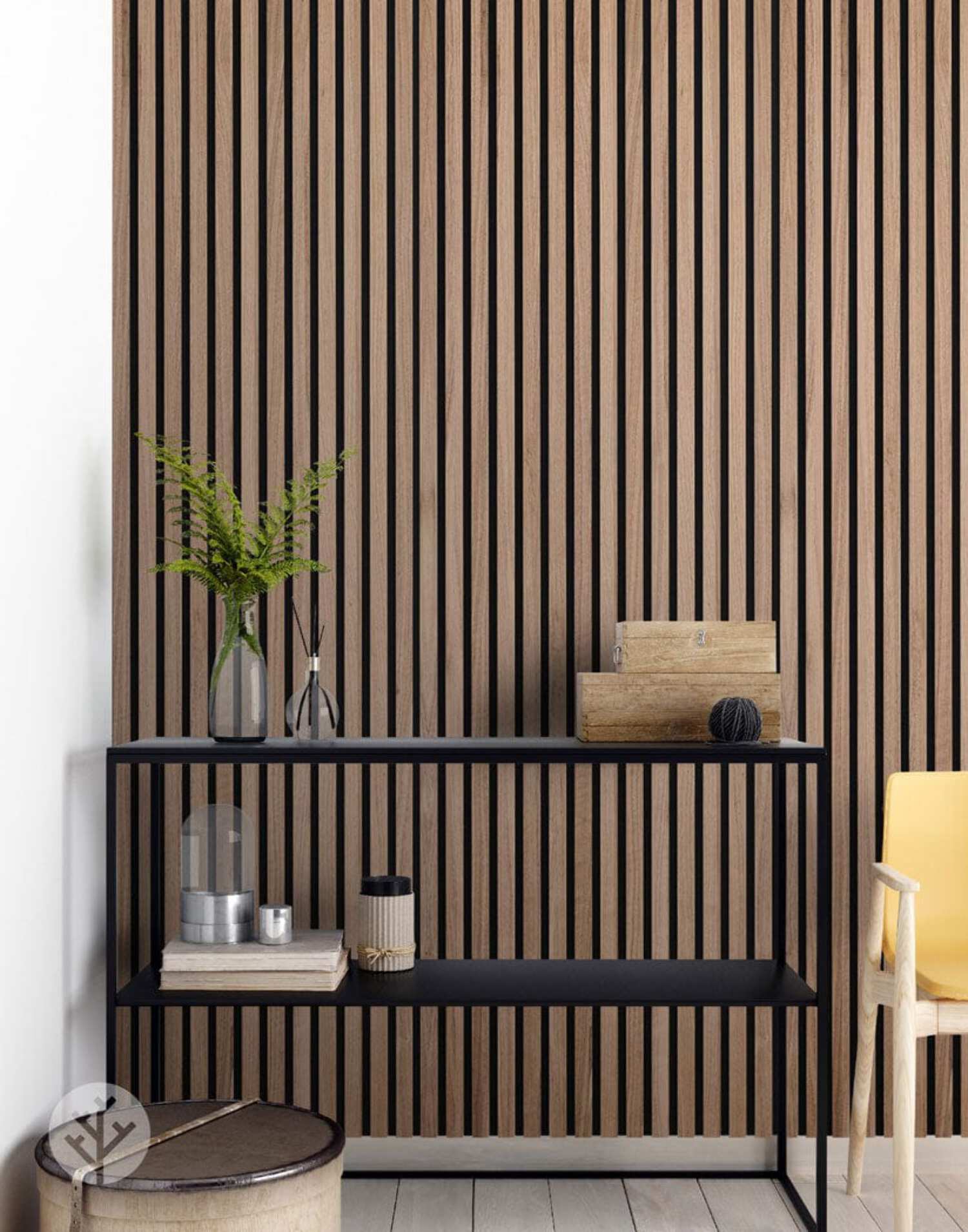 Luxury American Walnut Acoustic Slat Wood Wall Panels | Original Slatpanel