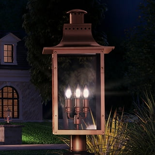Special Lite Abington 100-Watt 20-in Copper Traditional Post Light Special Lite Abington 100-Watt 20-in Copper Traditional Post Light