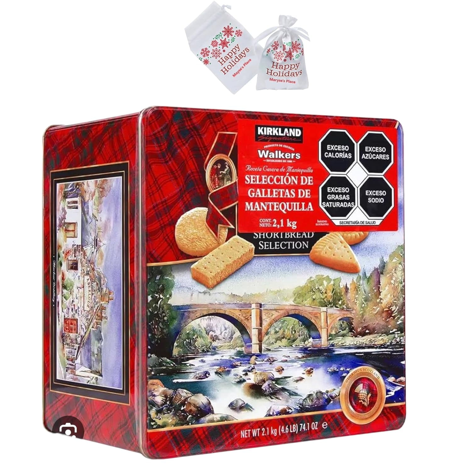 Luxury Assortment Of Europeen Christmas Chocolate Cookie ( Christmas