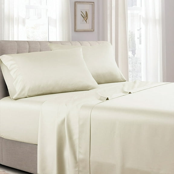 Luxury Attached Waterbed Sheet Set - Solid 300 Thread Count