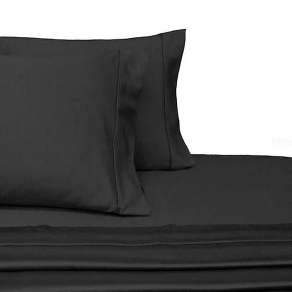 Luxury Attached Waterbed Sheet Set Solid 600 Thread Count