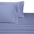 thumbnail image 1 of Luxury Attached Waterbed Sheets 100% Cotton 600 Thread Count Solid- Queen - Periwinkle, 1 of 2