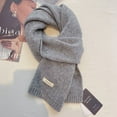 thumbnail image 1 of Australian 100% Wool Scarf, 160x20cm Lightweight Knit, Winter Wrap for Men & Women,160*20cm,3, 1 of 23