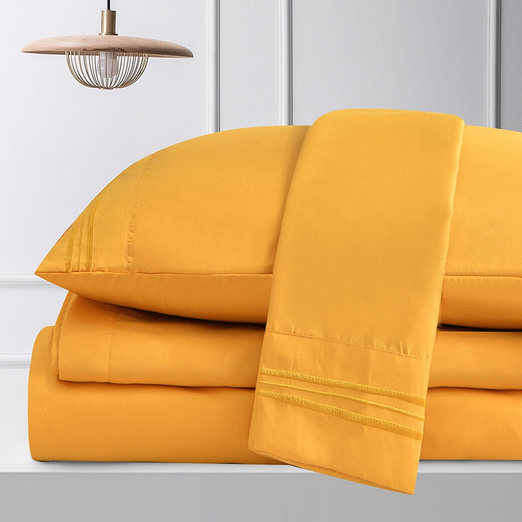 Luxury Bamboo Sheets,Queen King Full Twin Split Size, Deep Pocket