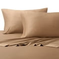 thumbnail image 1 of Luxury Bamboo Sheets Super Soft & Cool 100% Bamboo Viscose Bed Sheet Sets With Deep Pockets - Split California King- Taupe, 1 of 3