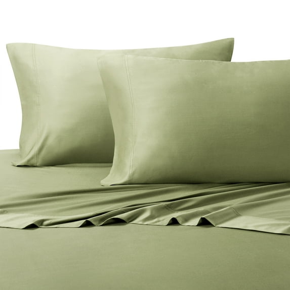 Luxury Bamboo Sheets Super Soft & Cool 100% Bamboo Viscose Bed Sheet Sets With Deep Pockets - Split King - Sage