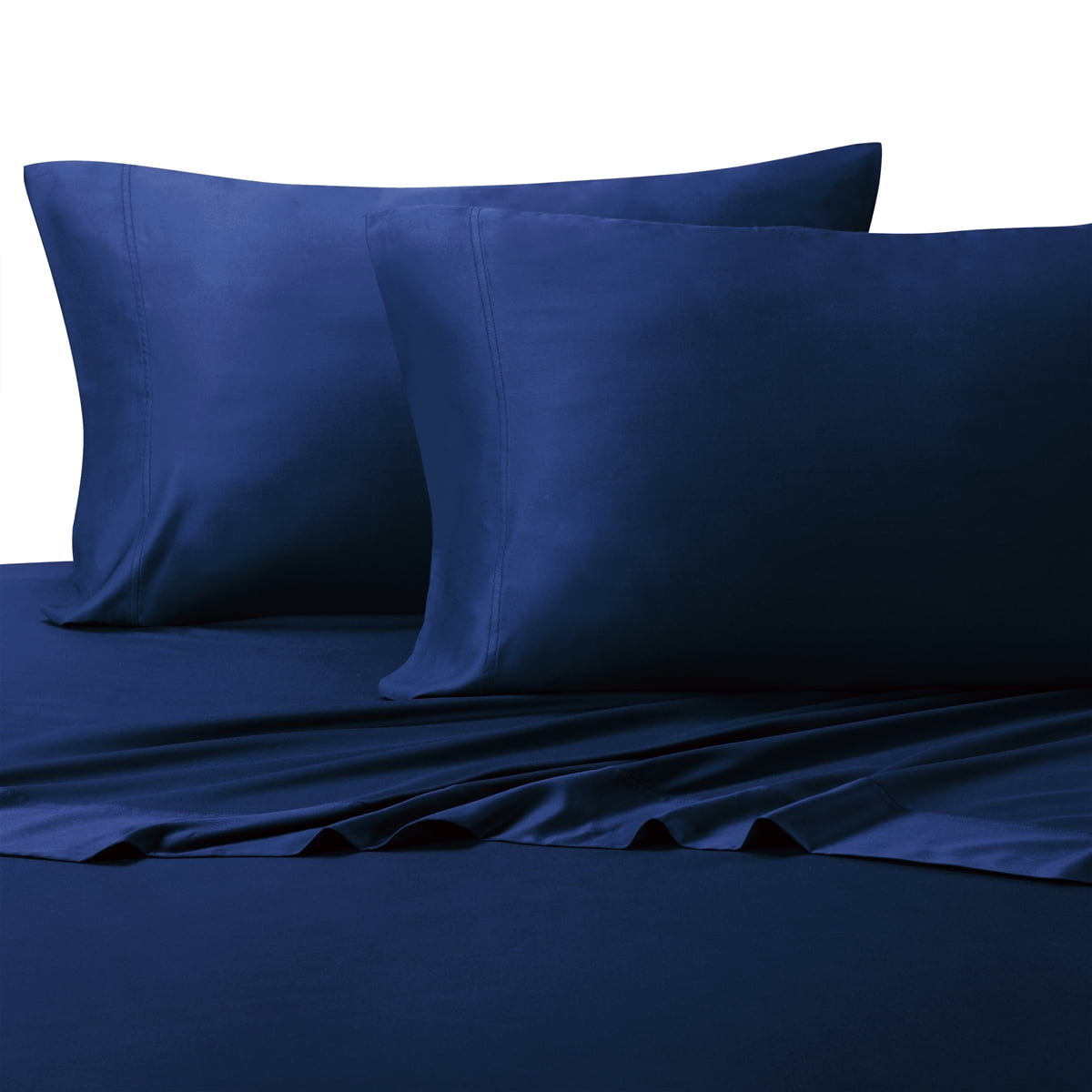 Luxury Bamboo Sheets Super Soft & Cool 100% Bamboo Viscose Sheet Sets With Deep Pockets - Olympic Queen - Royal Blue