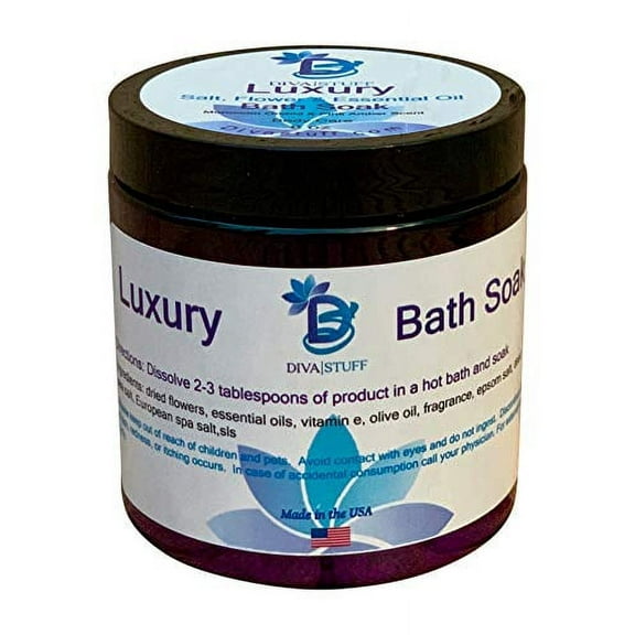 Luxury Bath Tea Soak with Epsom Salts, Dried Flowers and Essential Oils