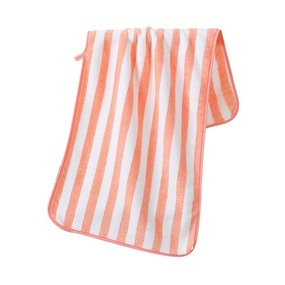 Luxury Bath Towels, Soft Highly Absorbent Quicker Dry Cotton Towels, Large Towels for Bathroom Gym, Shower, Hotel, Orange