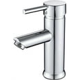 thumbnail image 1 of Luxury Bathroom Faucet, High Arc Faucet Spout, Ceramic Disc Cartridge, Corrosion and Rust Resistant, Single-Hole Deck Mount Installation, 1 of 5