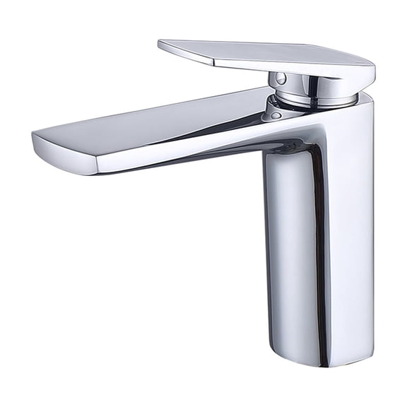 Luxury Bathroom Faucets Basin Mixer Sink Faucet Hot Cold Water Tap Brass Chrome Black Brushed Gold ,Tankless Design