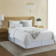 thumbnail image 1 of Luxury Bed Skirt  Solid Microfiber Pleated 14" Drop Premium Dust Ruffle, 1 of 11