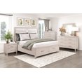 thumbnail image 1 of Luxury Bedroom Furniture 5pc Set King Size Platform Bed LED Light USB ports, 1 of 7