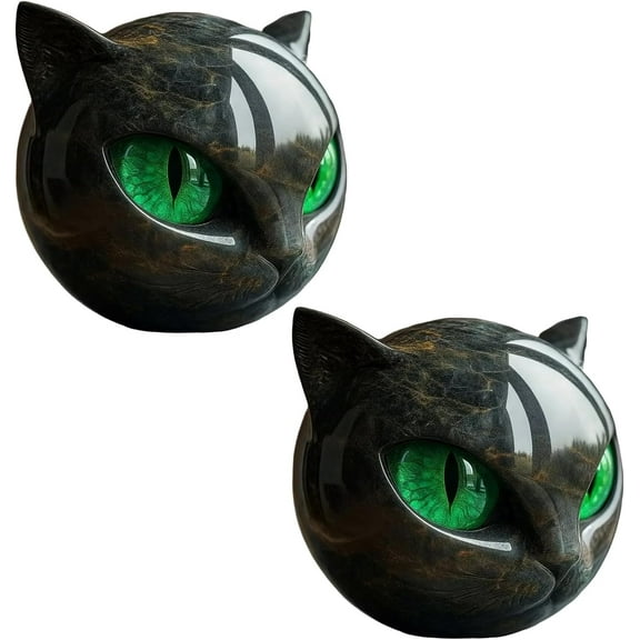 Luxury Black Cat Sculpture,Elegant Home Décor & Gift-Ready Art Piece, Cats Figurine Decoration