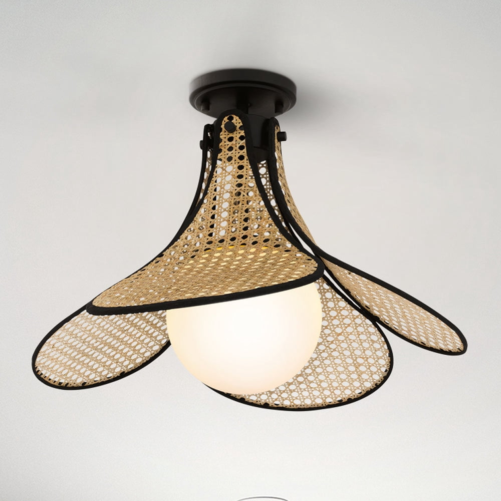 Luxury Bohemian Ceiling Light, Matte Black, UQL5820