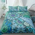 thumbnail image 1 of Luxury Boho Mandala Duvet Cover Set Bohemian Bedding Sets Mandala Print Comforter Cover King Size Do, 1 of 5