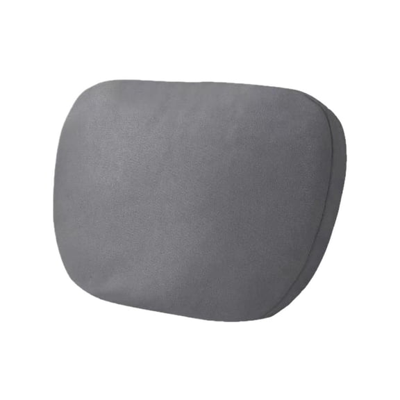 Luxury Car Headrest Pillow for Mercedes S-Class, Universal 4-Season Suede Neck Support Cushion for Driving Comfort
