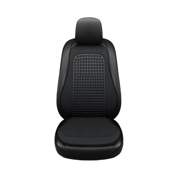 Luxury Car Seat Cushion with Backrest Ventilation, All-Season Comfort, Cool & Supportive Design for Long Drives and Commuters