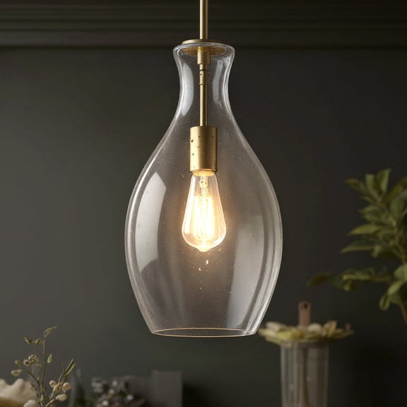 Luxury Casual Pendant, Natural Brass, UKC20113