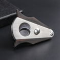 thumbnail image 1 of Luxury Cigar Cutter Double Blade Guillotine Stainless Steel with Wood Grain Cigar Accessories Gift for Smokers (Type B), 1 of 7