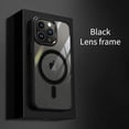 thumbnail image 1 of Luxury Clear HD Phone Case For iPhone 14 13 12 11 15 Pro Max Funda Magnetic Magsafe Wireless Charging Shockproof Cellphone Cover, 1 of 7