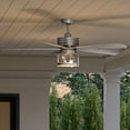 thumbnail image 1 of Luxury Coastal Ceiling Fan, 20.755H x 56W, with Shabby Chio Style, Galvanized Steel, UHP9301 by Urban Ambiance, 1 of 5