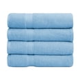 thumbnail image 1 of Luxury Combed Cotton Bath Towels Set 27x54 Inch Super Absorbent 500 GSM, 1 of 4