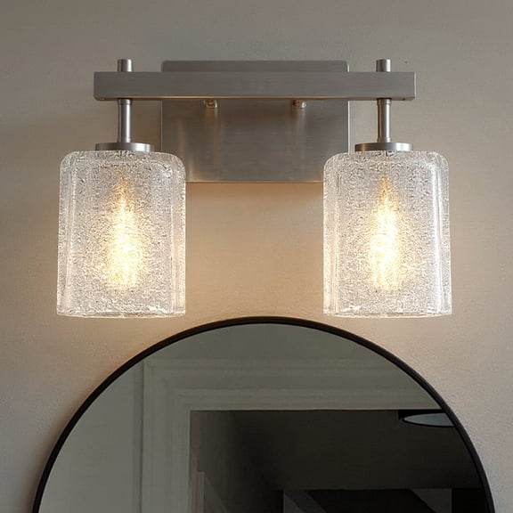 Luxury Contemporary Bath Light, Brushed Nickel, UQL6020