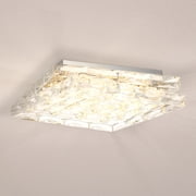 Luxury Contemporary Ceiling Light, Polished Chrome, UQL5560