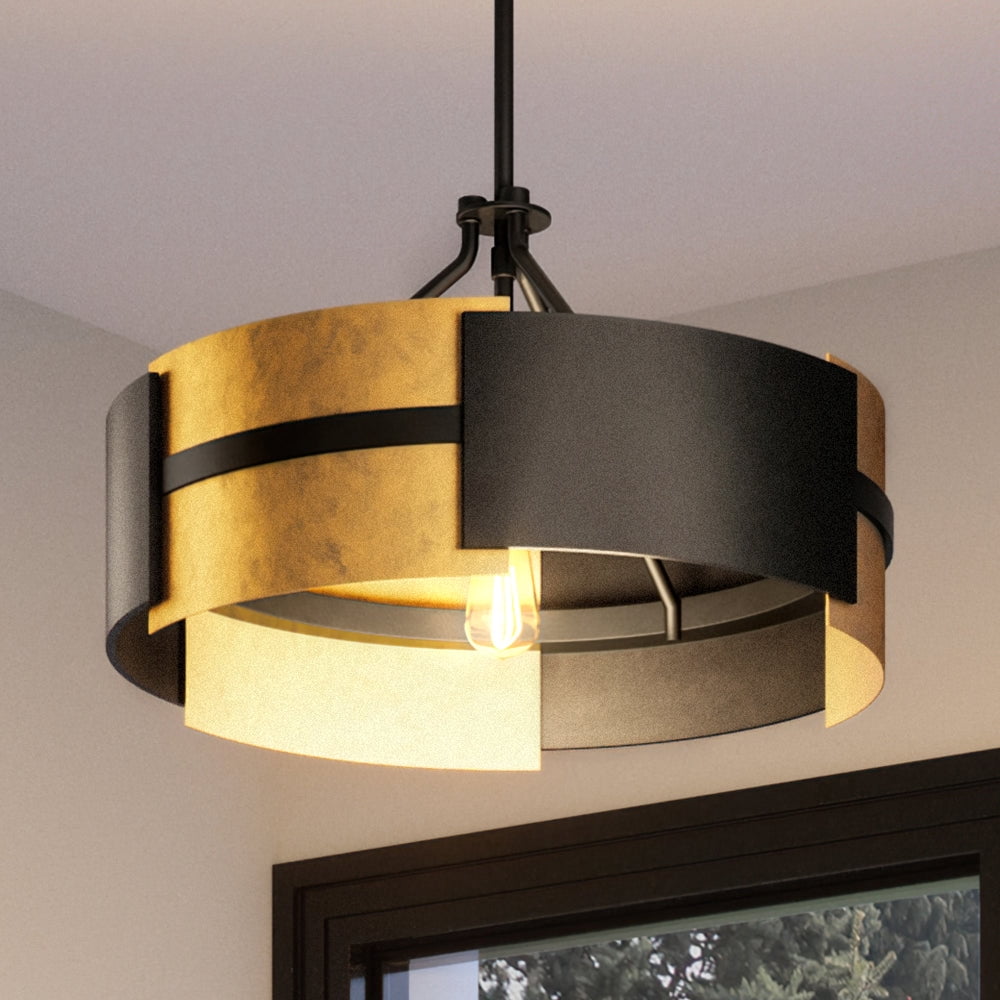 Luxury Contemporary Chandelier, 15.375H x 19W, with Luxe