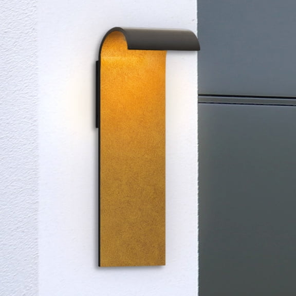 Luxury Contemporary Wall Sconce, Small Size: 21''H x 8''W, with Eclectic Style Elements, Matte Black Finish, UQL1981 from the Mayville Collection by Urban Ambiance