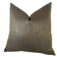 thumbnail image 1 of Luxury Copper Metallic Clonamore Handmade Double Sided Throw Pillow - Blue & Brown - 20 x 20 in., 1 of 1