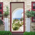 thumbnail image 1 of Luxury Corridor Door Sticker Peel and Stick Wallpaper PVC DIY Waterproof Poster Wall Art Mural Decal, 1 of 5