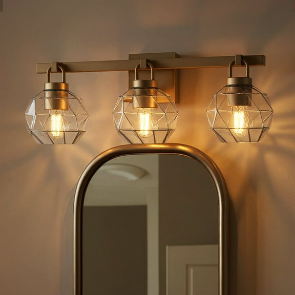 Luxury Cosmopolitan Bath Light, Bronze Gold, UQL6082