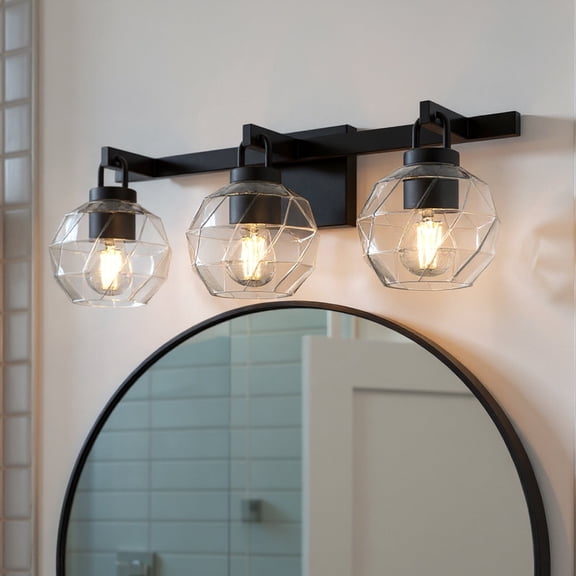 Luxury Cosmopolitan Bath Light, Matte Black, UQL6083
