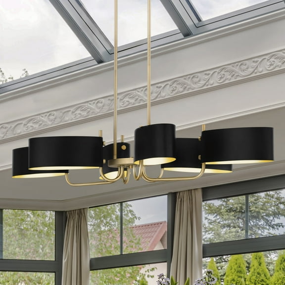 Luxury Cosmopolitan Chandelier, Aged Brass, UQL5520