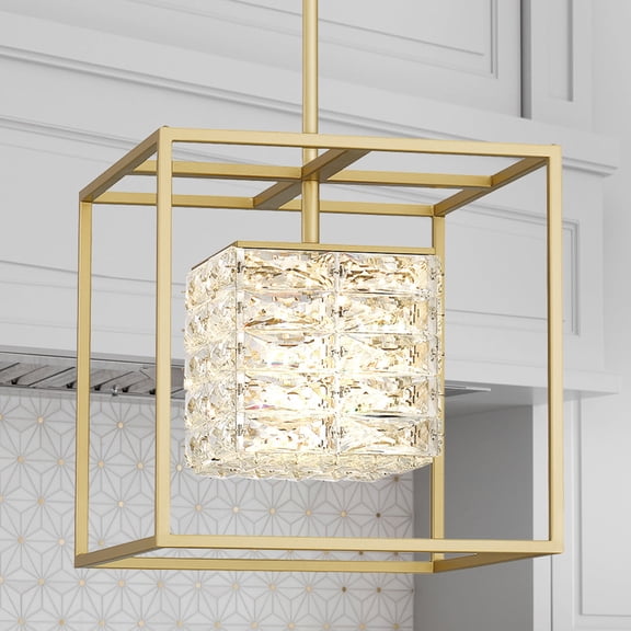 Luxury Cosmopolitan Pendant, Soft Gold, UQL4682