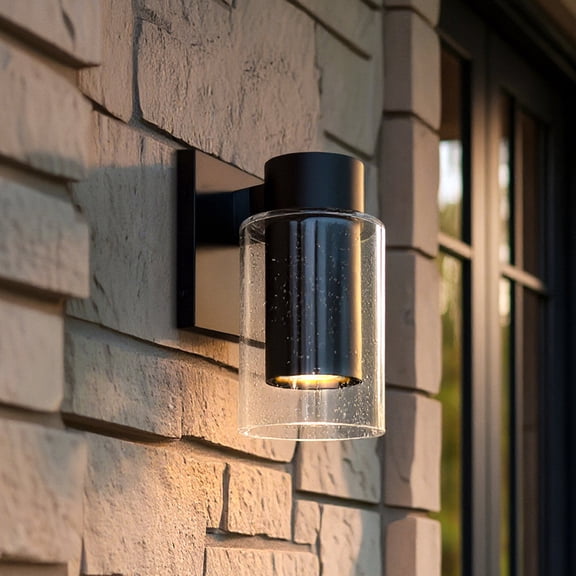 Luxury Cosmopolitan Wall Sconce, Matte Black, UQL10200
