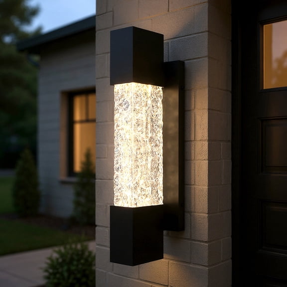 Luxury Cosmopolitan Wall Sconce, Matte Black, UQL10220