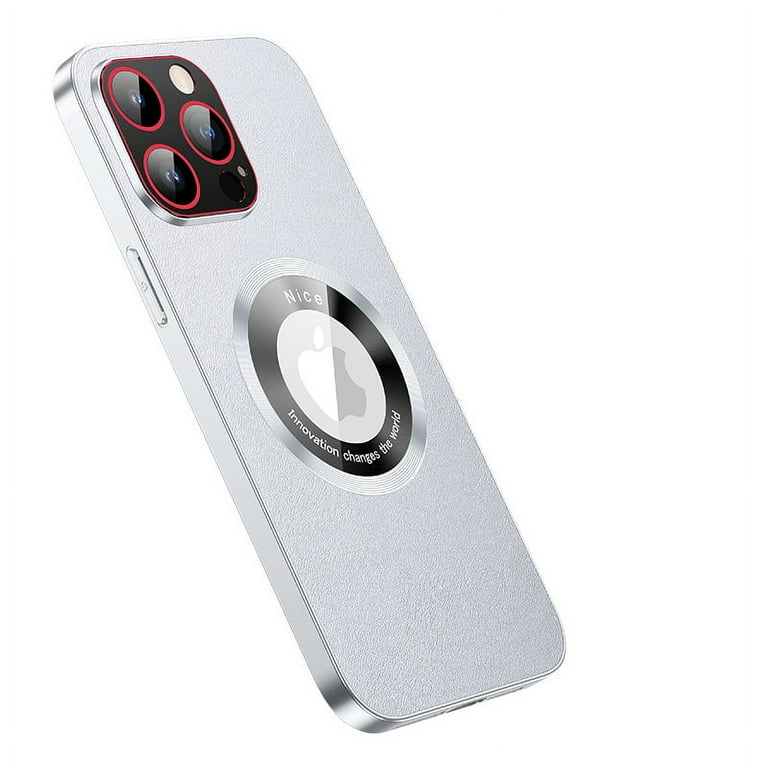 Luxury Cover for iPhone 12 Pro [Compatible with MagSafe] [Metal