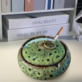 thumbnail image 1 of Luxury Creative Ceramic Ashtray with Lid, Custom Design Ash Tray for Home Accessories and Decor, 1 of 7