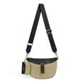 thumbnail image 1 of Luxury Designer Bum Bags for Women with small bag Checkered Crossbody Fanny Packs PU Leather Cross Body Bum Purse Belt Bag Bumbags for Work Shopping Daily, 1 of 5