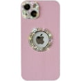 thumbnail image 1 of Luxury Diamond Logo Window Logo View Crystal Bling Glitter Leather Camera Lens Protection Soft iPhone Case for Women Girls (Pink,iPhone 7/8 Plus), 1 of 6