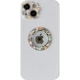 thumbnail image 1 of Luxury Diamond Logo Window Logo View Crystal Bling Glitter Leather Camera Lens Protection Soft iPhone Case for Women Girls (White,iPhone 11 Pro), 1 of 5
